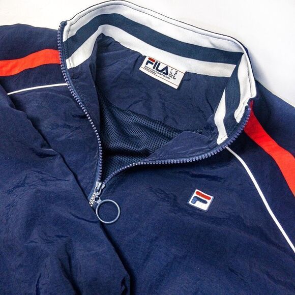 NWOT FILA Women’s Zip Track Jacket Windbreaker Sz M - Picture 6 of 11